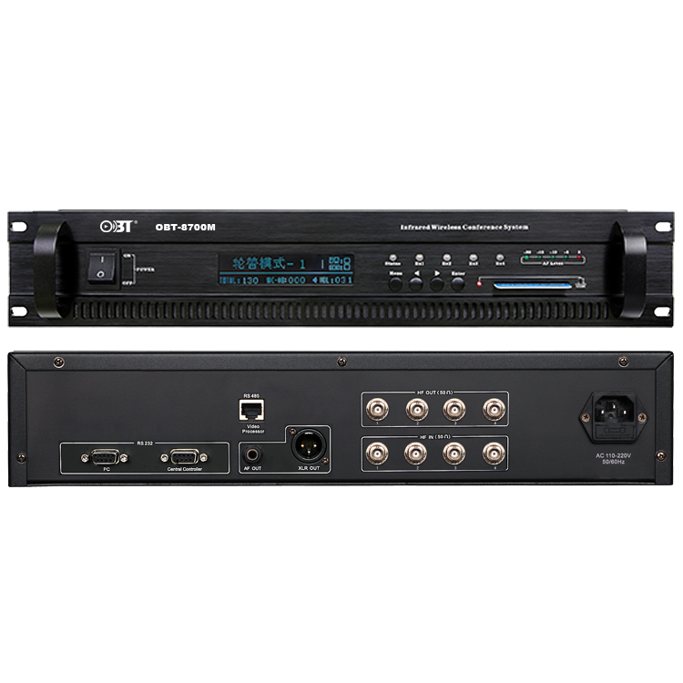 紅外線會(huì)議系統(tǒng)主機(jī) OBT-8700M