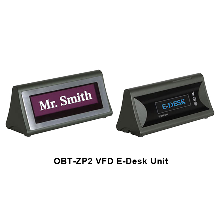 翻譯結果 VFD 電子桌面顯示屏 OBT-ZP2